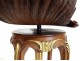 Stool seat cave carved rococo gilt shell stool nineteenth