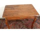Great table Louis XV desk cherry feet cabaret deer eighteenth century
