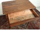 Great table Louis XV desk cherry feet cabaret deer eighteenth century