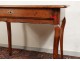 Great table Louis XV desk cherry feet cabaret deer eighteenth century