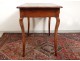 Great table Louis XV desk cherry feet cabaret deer eighteenth century