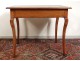 Great table Louis XV desk cherry feet cabaret deer eighteenth century