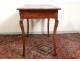 Great table Louis XV desk cherry feet cabaret deer eighteenth century