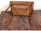 Great table Louis XV desk cherry feet cabaret deer eighteenth century