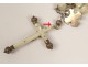 Rosary travel dizainier sterling silver pearl rosary nineteenth century