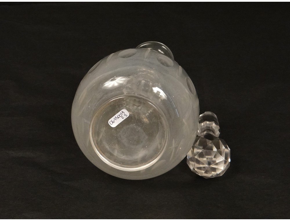 Lot Carafe Et Verres Étoile De Dallas Gravée – 3 Pièces, Service à Whisky, Neuf