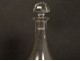 Baccarat crystal decanter carved antique St. Louis french nineteenth century