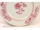 Pair of flat India Company, European decor, eighteenth