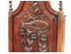Farinière fariniero Provencal Walnut fish flowers nineteenth century