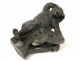 Bronze sculpture Géli contemporary sleepy monkey