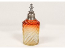 Perfume bottle crystal Baccarat France toilet model bamboo twentieth century