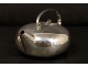 Silver plated tea house teapot Gallia Christofle France twentieth century
