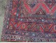 Old carpet knotted Persian Iran signed antique twentieth century wool carpet