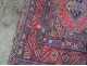 Old carpet knotted Persian Iran signed antique twentieth century wool carpet