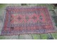 Old carpet knotted Persian Iran signed antique twentieth century wool carpet