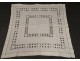 Large center table linen doily embroidery days old scale twentieth century