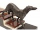 Sculpture elegant woman dog greyhound greyhound nineteenth marble Carvin France