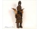 African statue fetish ethnic tribal wood twentieth century