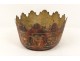 Cooler glass sheet painted palmettes lyre flower Charles X XIX