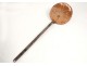 Skimmer strainer antique copper wrought iron french copper kitchen eighteenth