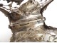 Sterling silver asparagus tongs Minerva Goldsmith Debain Art Nouveau nineteenth