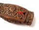 Snuff tagua carved portraits characters marine flowers convict nineteenth