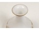 Carafe night service Baccarat Opaline gilt Napoleon III nineteenth