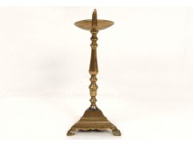 Picnic candle sconce gilded bronze candlestick Haute Epoque seventeenth century