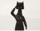 Bronze sculpture peasant woman Parodi Susse Frères Paris publishers twentieth