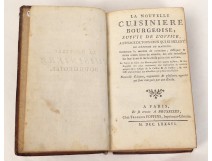 The new cook book bourgeois Paris in 1786 Brussels eighteenth century