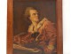 HST table Enlightenment philosopher Diderot writer portrait painting XIX