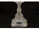 Crystal glass souvenir Eiffel Tower Paris Exposition Universelle in 1889 XIX