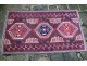 Old wool carpet knotted Persian horses Anatolia Turkey Antique Carpet nineteenth