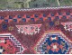 Old wool carpet knotted Persian horses Anatolia Turkey Antique Carpet nineteenth