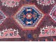 Old wool carpet knotted Persian horses Anatolia Turkey Antique Carpet nineteenth