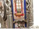 Pendulum gothic candelabra France English knights king queen NapIII 19th