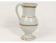 Earthenware pitcher antique pitcher Martens-Tolosane french eighteenth century