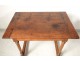 Table changer cherry oak desk antique french eighteenth century