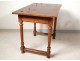 Table changer cherry oak desk antique french eighteenth century