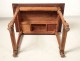 Table changer cherry oak desk antique french eighteenth century