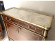 Super secretary Louis XVI mahogany gilt bronze marble columns eighteenth
