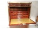 Super secretary Louis XVI mahogany gilt bronze marble columns eighteenth
