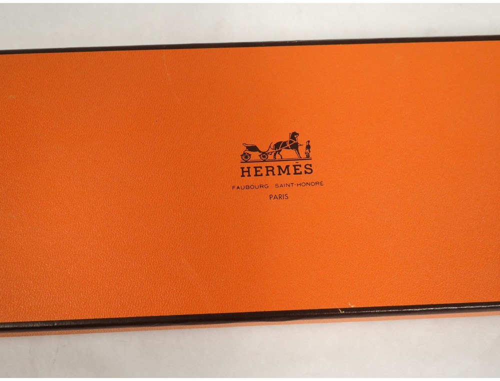 Box set case Hermes scarf tie twentieth century Paris
