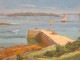 HSC large marine landscape wedge Ile-aux-Moines Morbihan Brittany Touzé twentieth