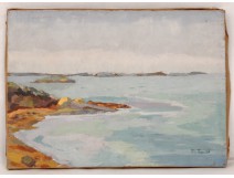 HST table marine landscape Morbihan Gulf Ile-aux-Moines Britain Touzé twentieth