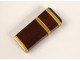 Case needle rosewood metal flowers golden Napoleon III nineteenth century