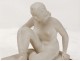Plaster sculpture nude young woman Mainguy twentieth century Art Deco