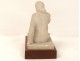 Plaster sculpture nude young woman Mainguy twentieth century Art Deco