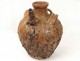 Old oil jar glazed terracotta Centre Auvergne France eighteenth