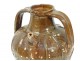 Old oil jar glazed terracotta Centre Auvergne France eighteenth